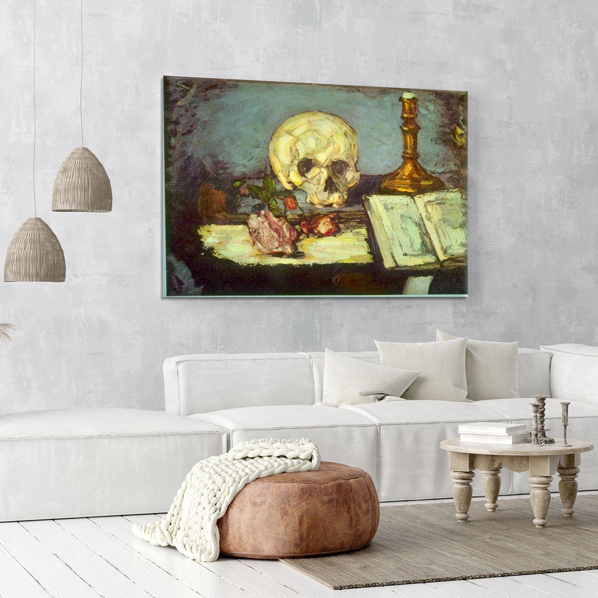 Skull by Degas Canvas Print or Poster
