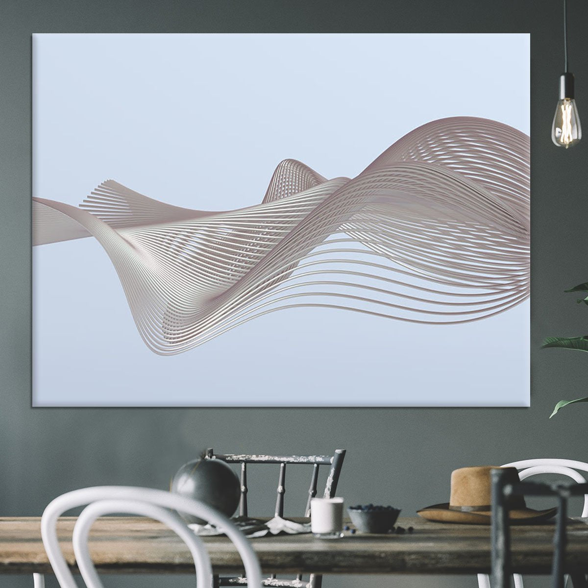 Smooth Lines Canvas Print or Poster
