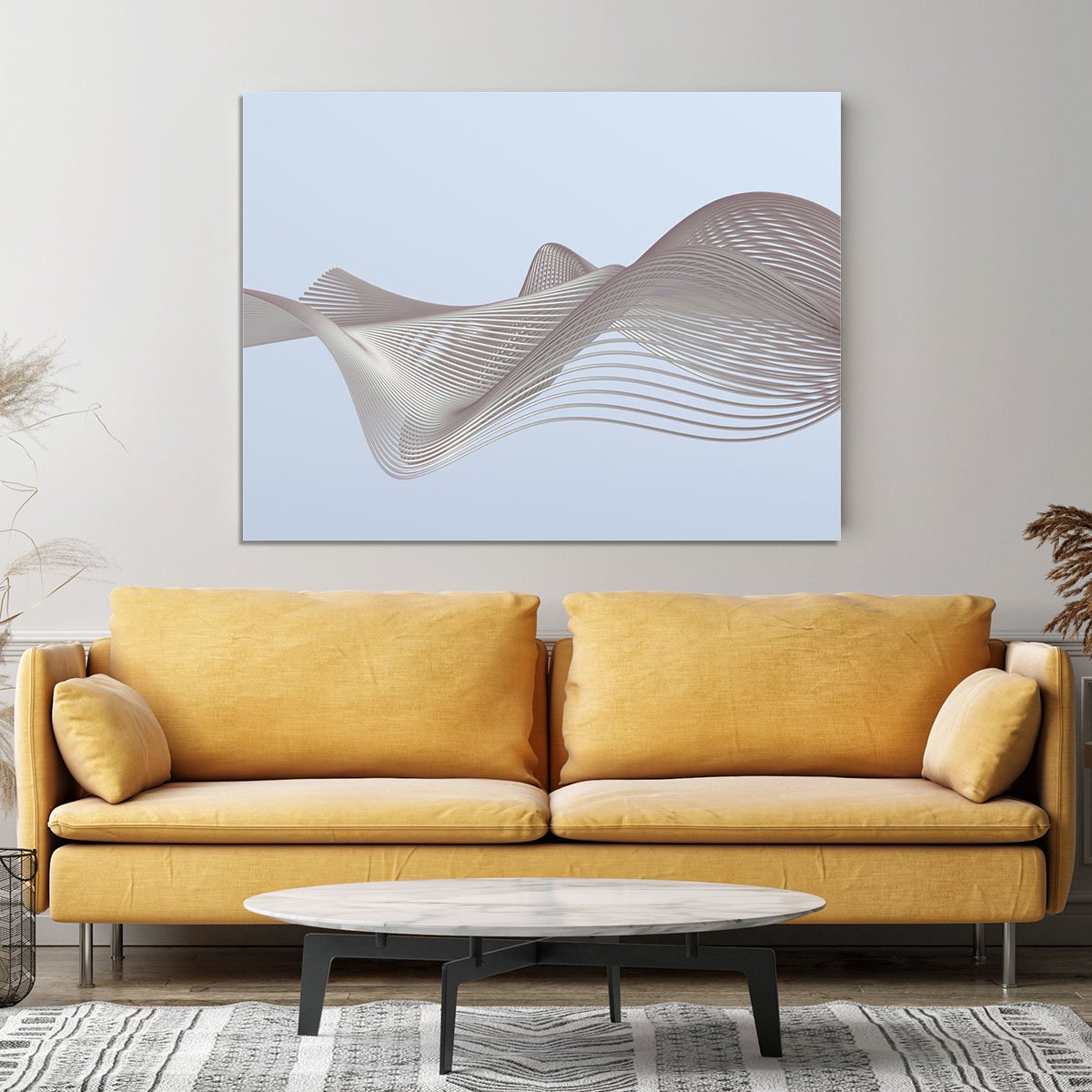 Smooth Lines Canvas Print or Poster