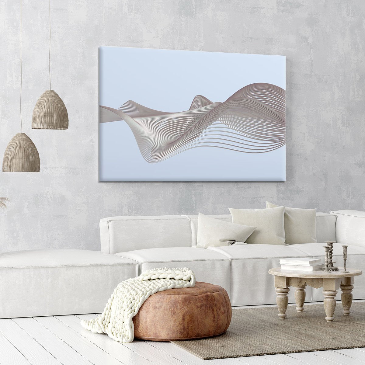 Smooth Lines Canvas Print or Poster