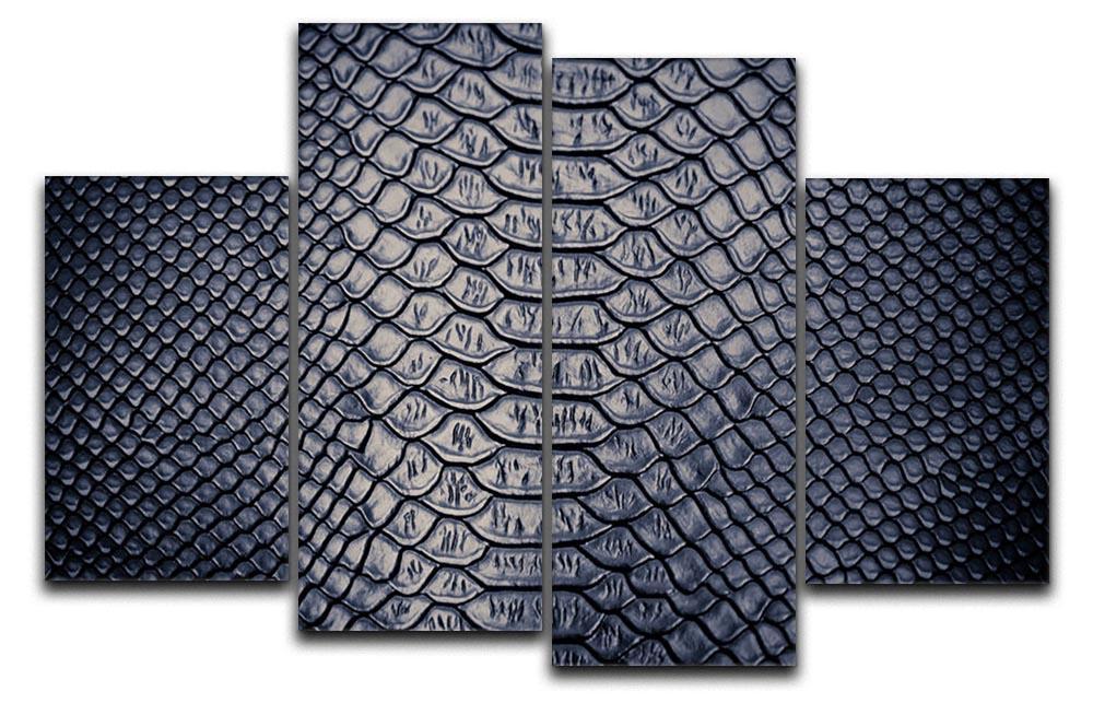 Snake skin texture 4 Split Panel Canvas  - Canvas Art Rocks - 1
