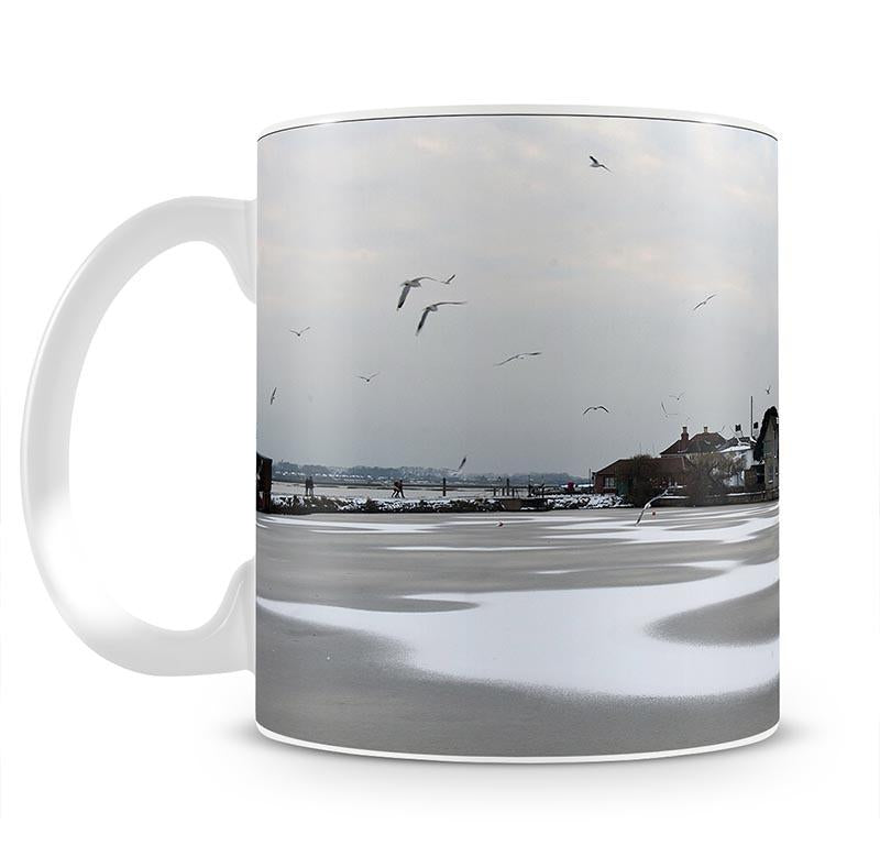 Snow Circles Mug - Canvas Art Rocks - 1