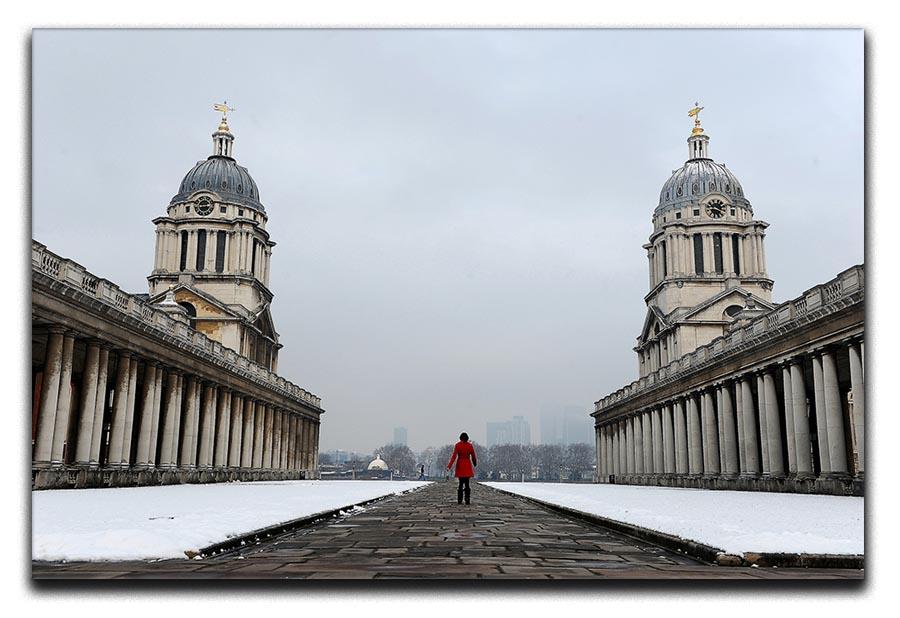 Snow in Greenwich Canvas Print or Poster - Canvas Art Rocks - 1