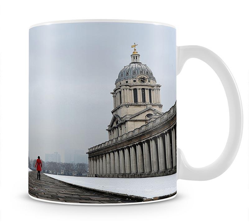 Snow in Greenwich Mug - Canvas Art Rocks - 1