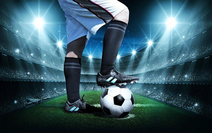 Soccer concept Wall Mural Wallpaper
