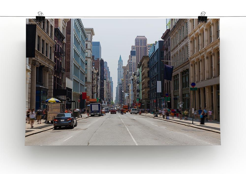 Soho buildings facade Canvas Print or Poster - Canvas Art Rocks - 2