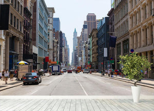 Soho buildings facade Wall Mural Wallpaper - Canvas Art Rocks - 4
