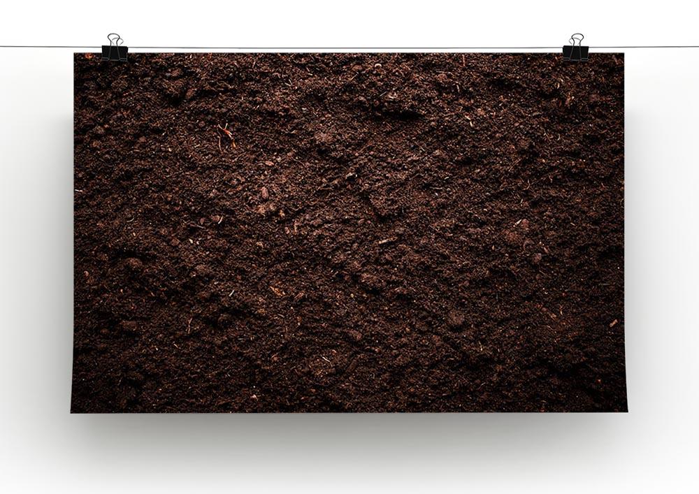 Soil texture Canvas Print or Poster - Canvas Art Rocks - 2