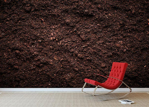 Soil texture Wall Mural Wallpaper - Canvas Art Rocks - 2