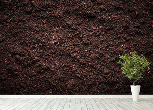Soil texture Wall Mural Wallpaper - Canvas Art Rocks - 4