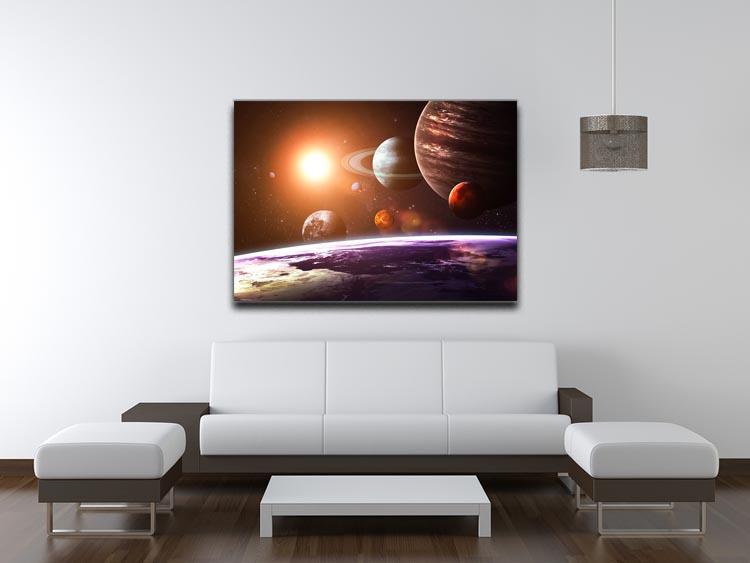Solar system and space objects Canvas Print or Poster - Canvas Art Rocks - 4