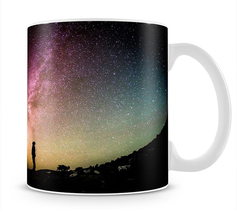 Space Man At Night Mug - Canvas Art Rocks - 1
