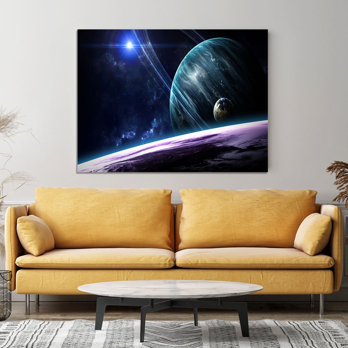 Space Planets Canvas Print or Poster