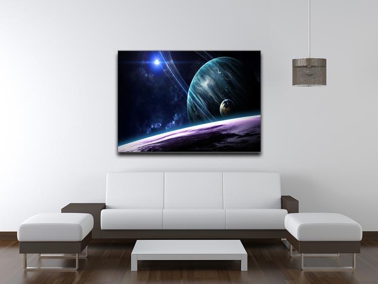 Space Planets Canvas Print or Poster - Canvas Art Rocks - 4