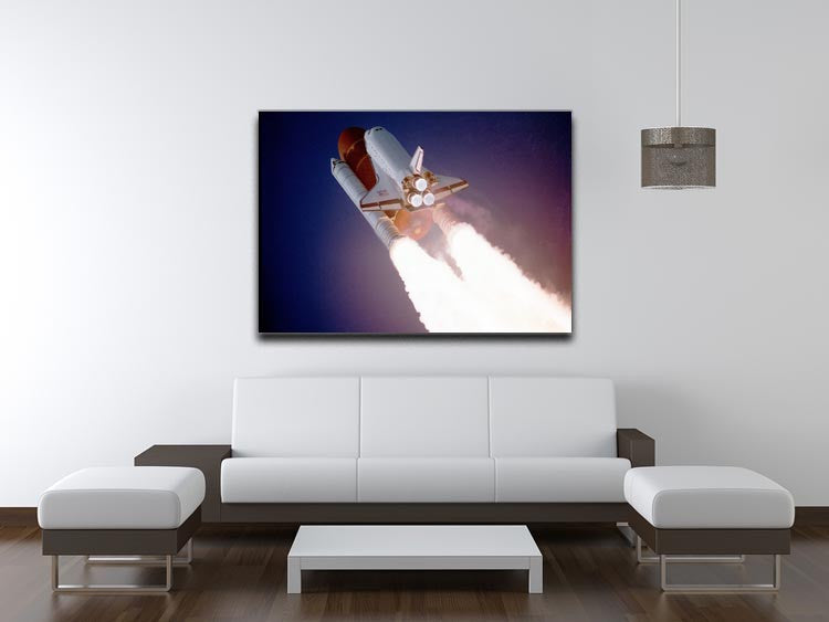 Space Shuttle Close Up Print - Canvas Art Rocks - 4