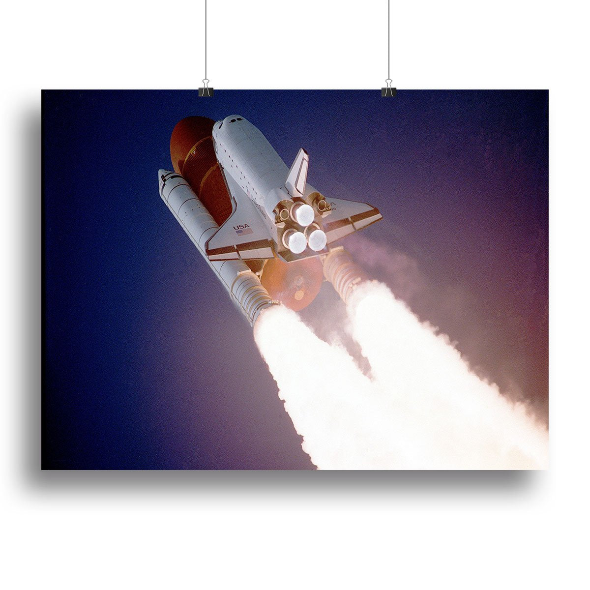 Space Shuttle Close Up Canvas Print or Poster