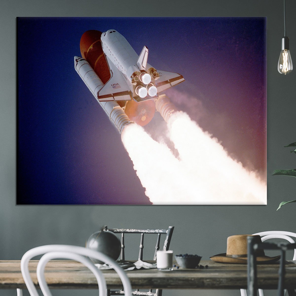 Space Shuttle Close Up Canvas Print or Poster