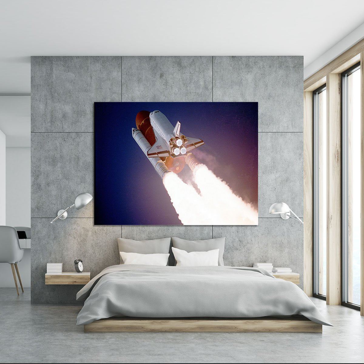 Space Shuttle Close Up Canvas Print or Poster