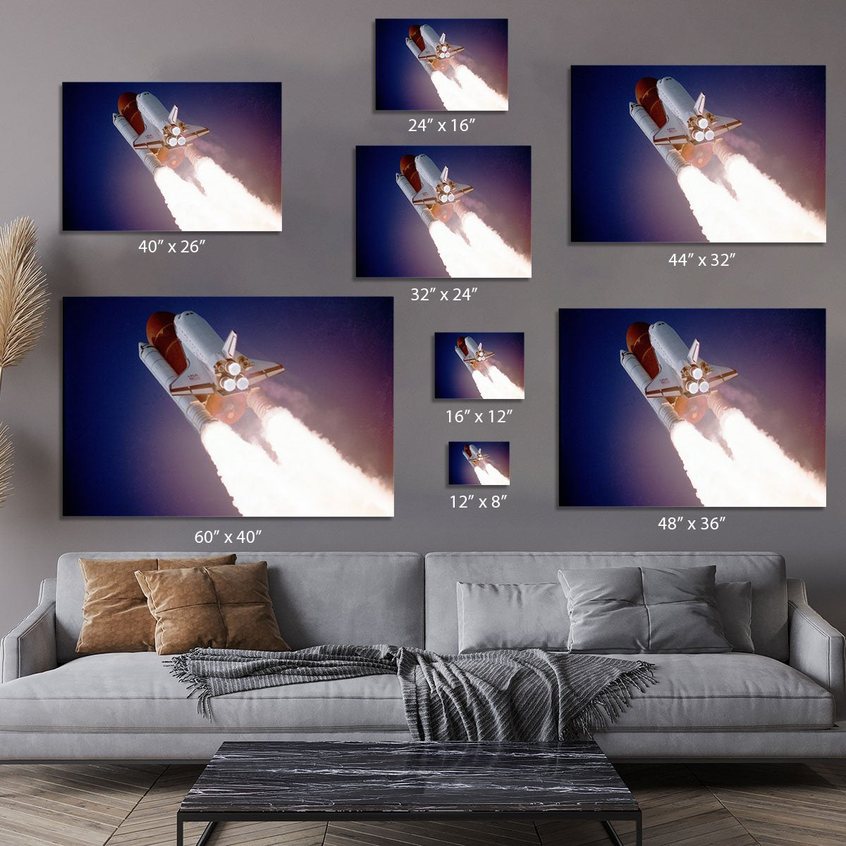 Space Shuttle Close Up Canvas Print or Poster