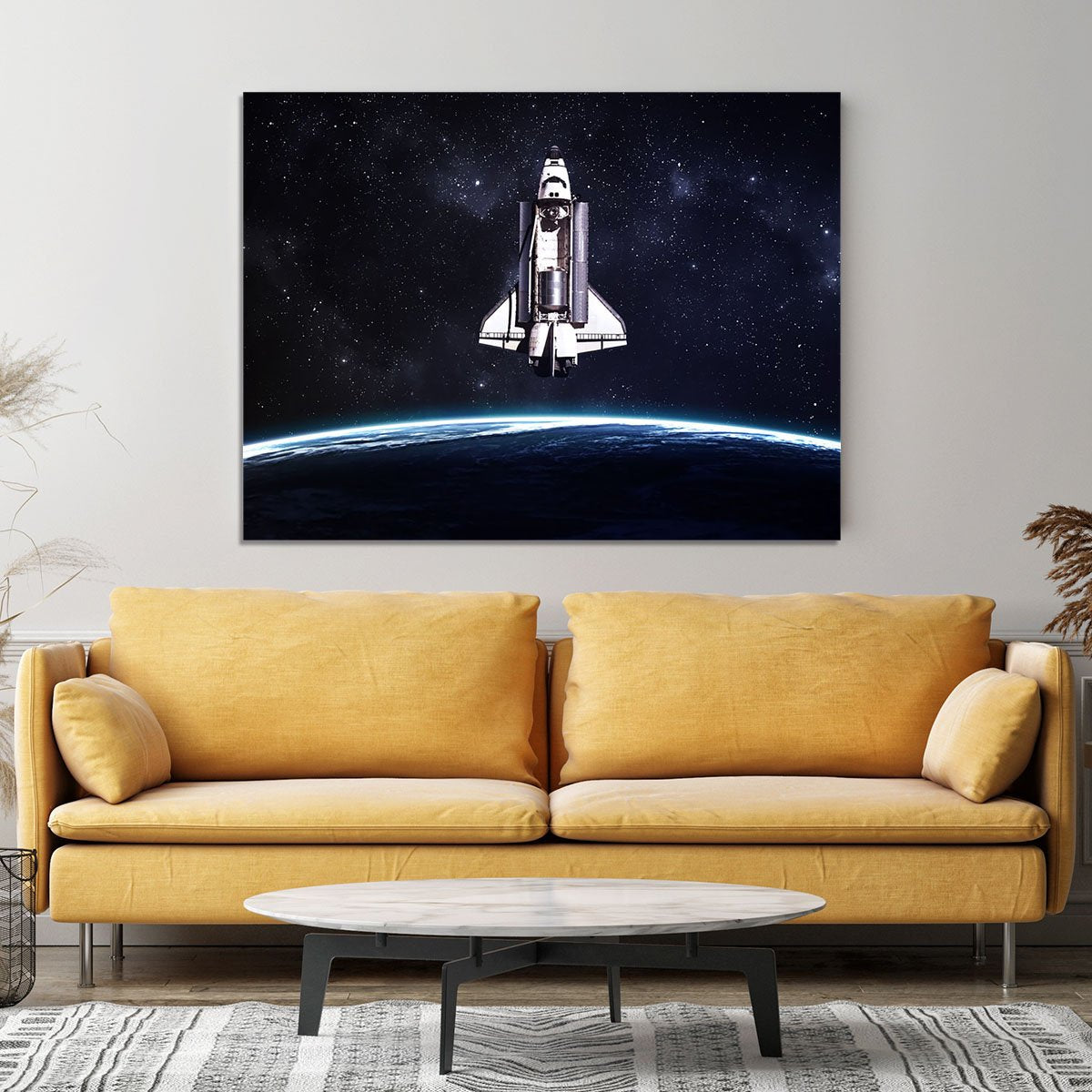 Space Shuttle on a mission Canvas Print or Poster