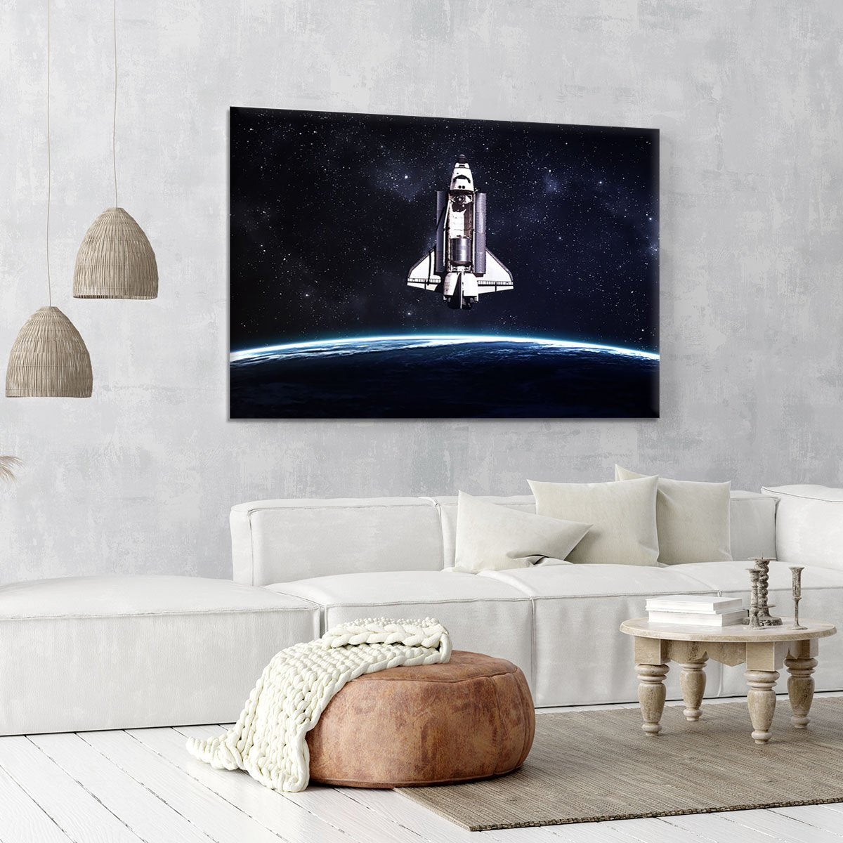 Space Shuttle on a mission Canvas Print or Poster
