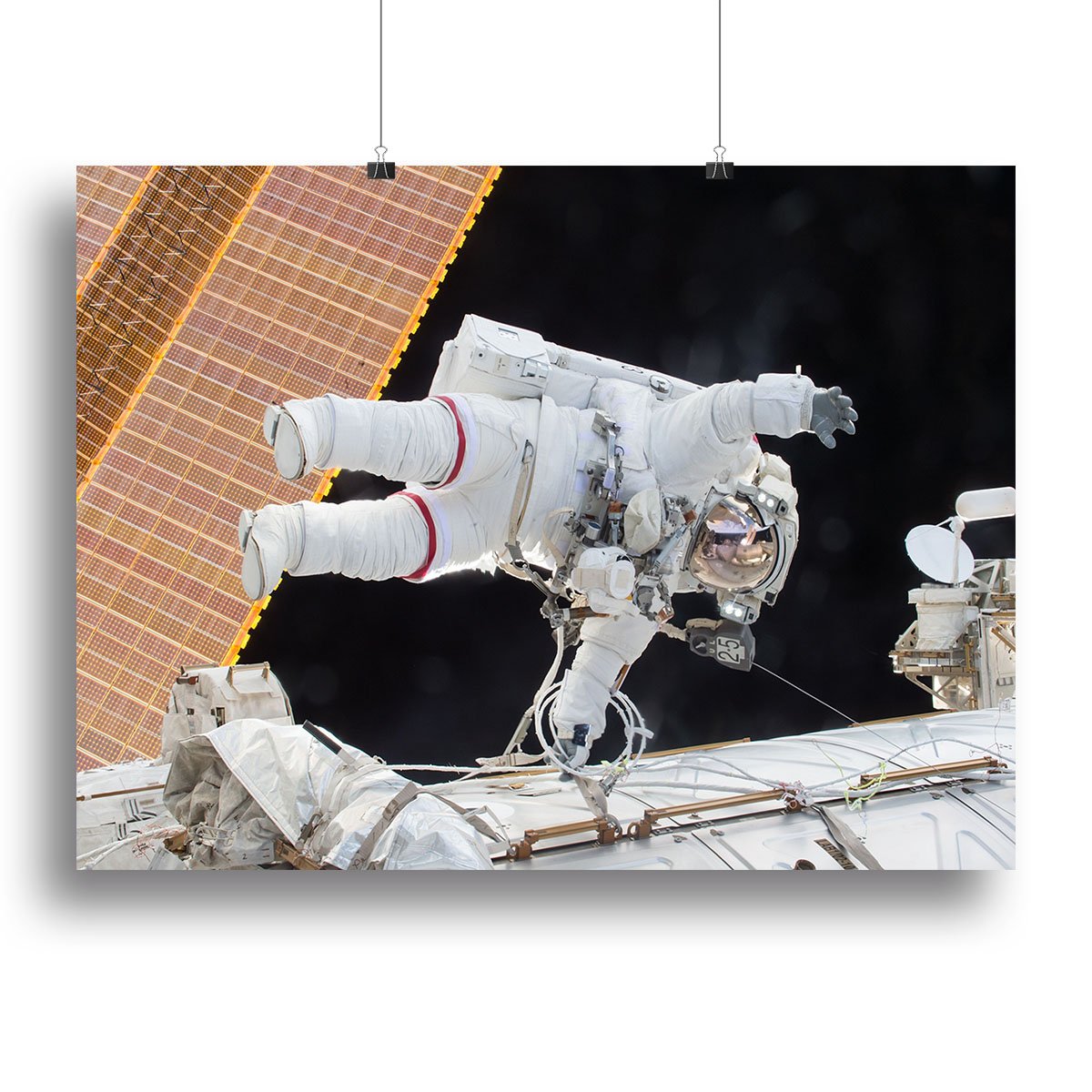 Space Walk Canvas Print or Poster