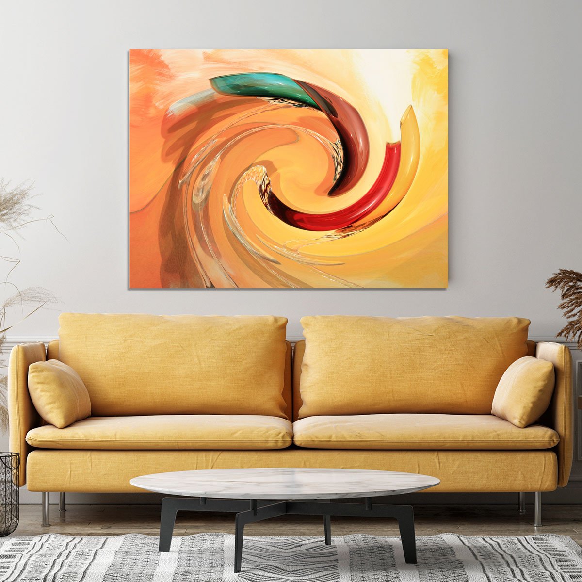 Spiral Canvas Print or Poster