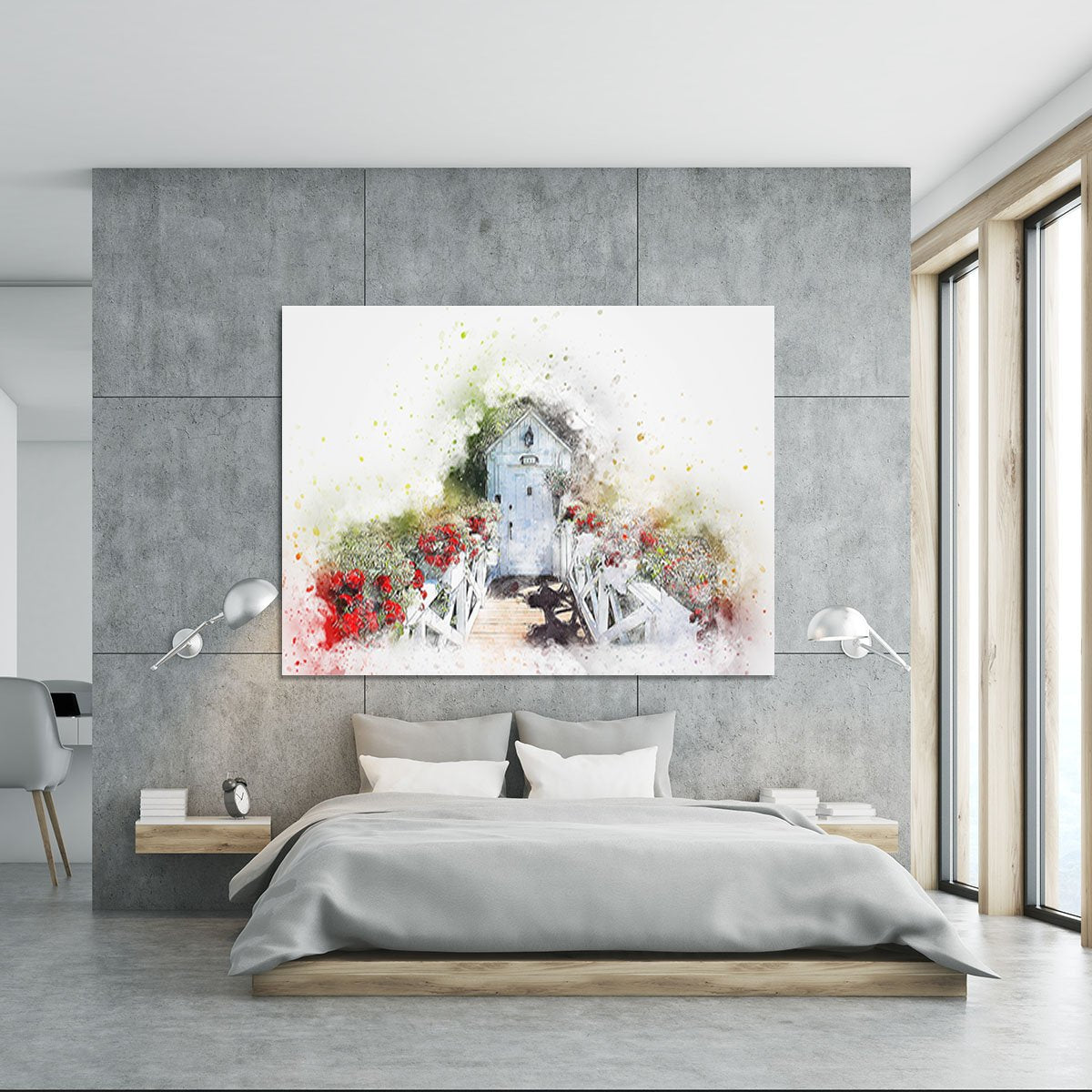 Spring Door Canvas Print or Poster