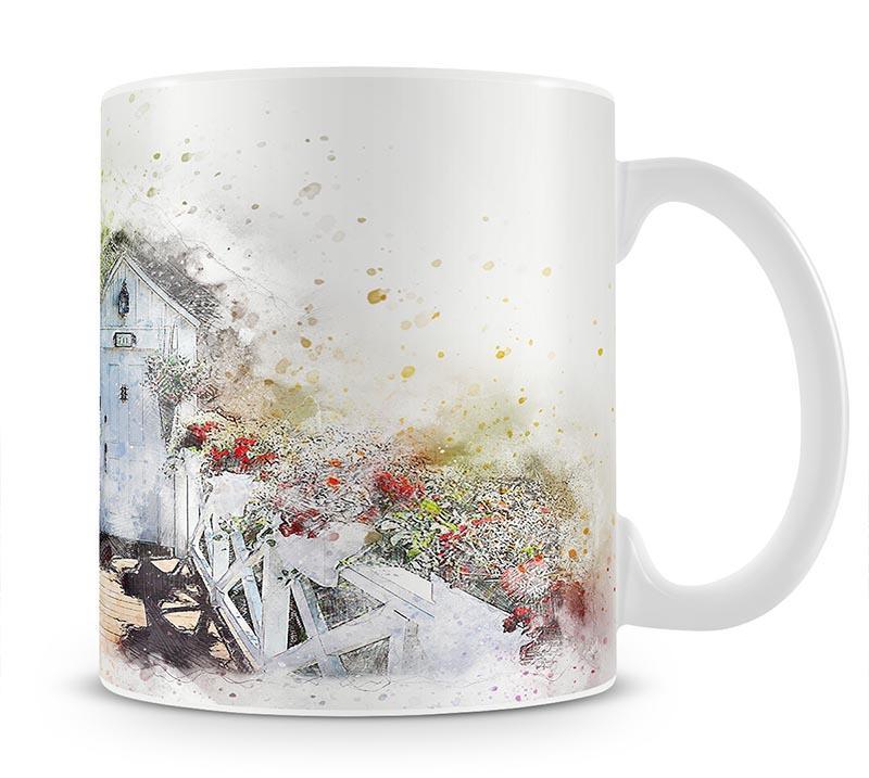 Spring Door Mug - Canvas Art Rocks - 1