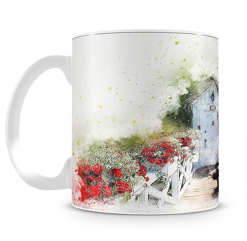 Spring Door Mug - Canvas Art Rocks - 2