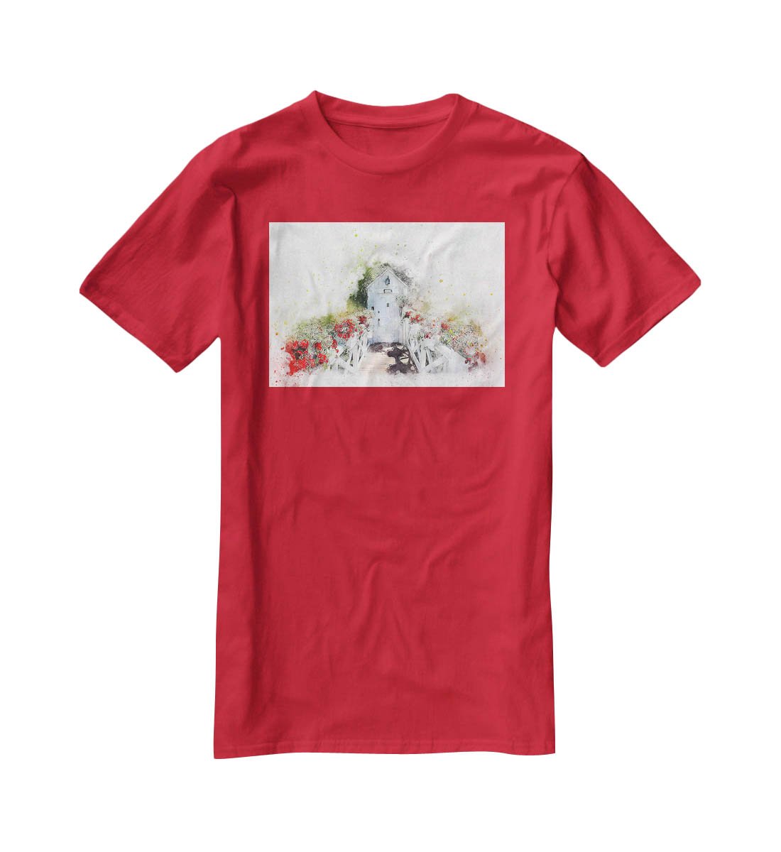 Spring Door T-Shirt - Canvas Art Rocks - 4