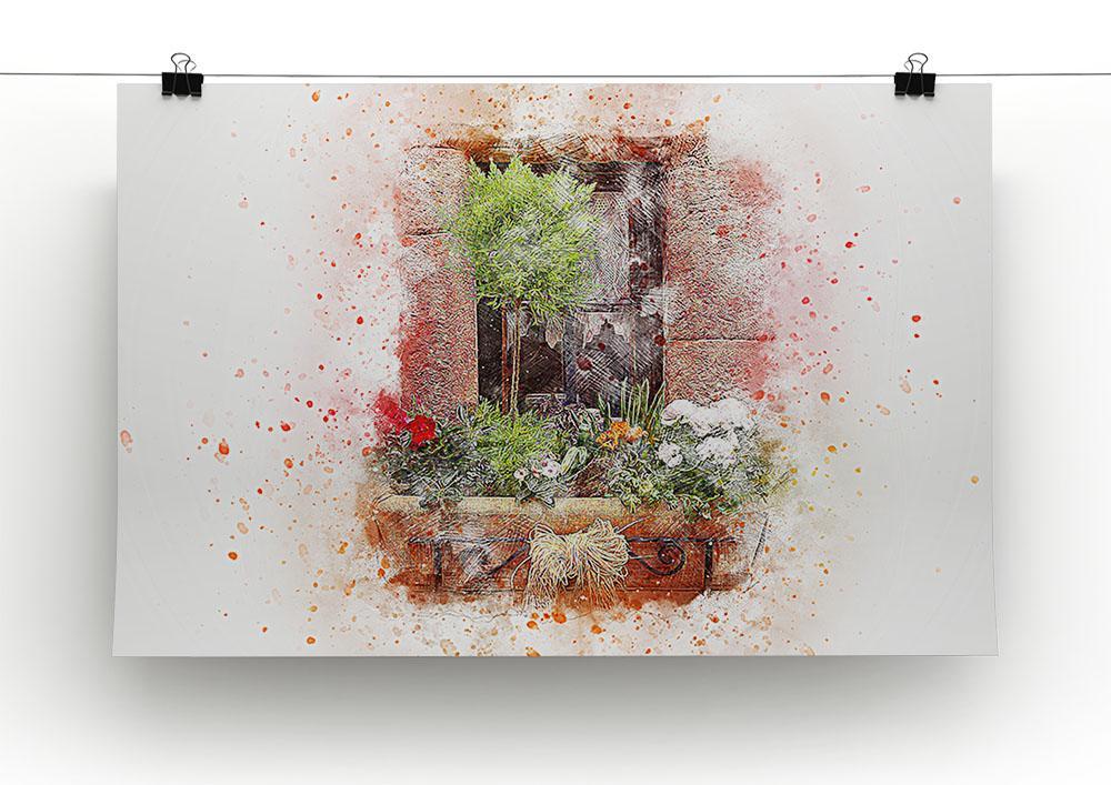 Spring Window Canvas Print or Poster - Canvas Art Rocks - 2