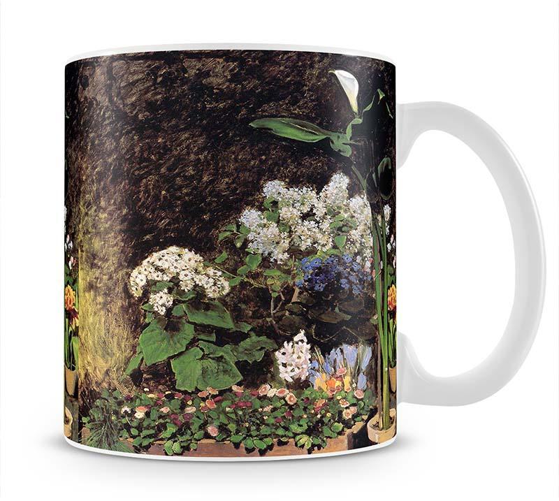 Spring flowers by Renoir Mug - Canvas Art Rocks - 1