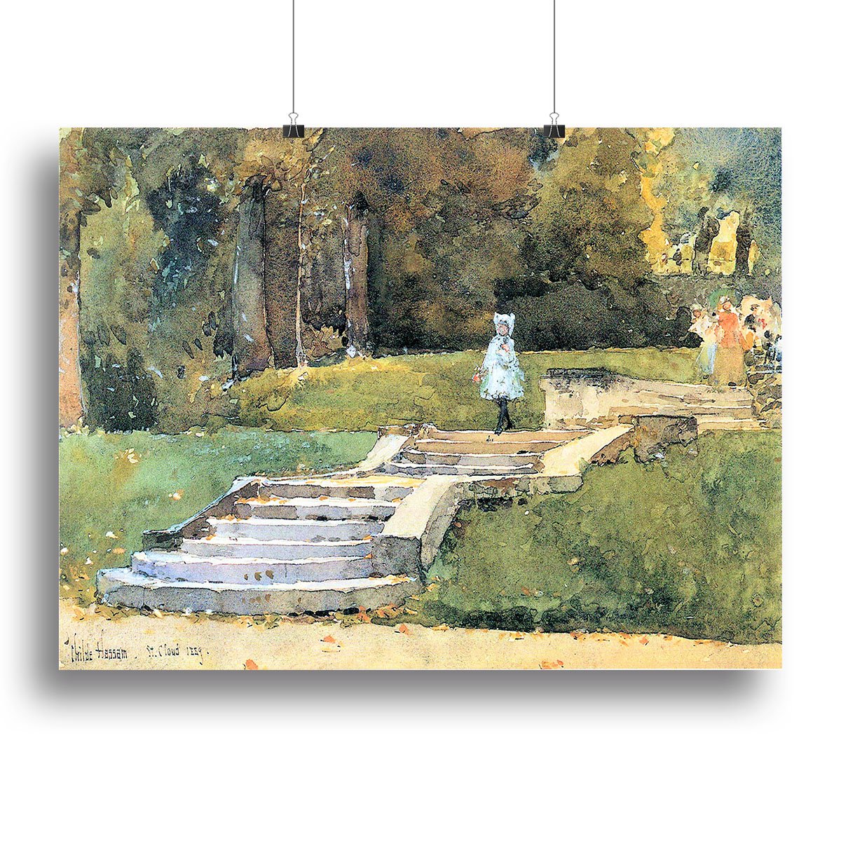 St. Cloud Mn. by Hassam Canvas Print or Poster