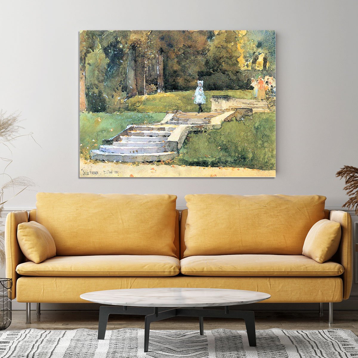 St. Cloud Mn. by Hassam Canvas Print or Poster