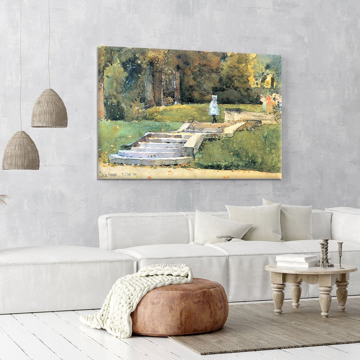 St. Cloud Mn. by Hassam Canvas Print or Poster