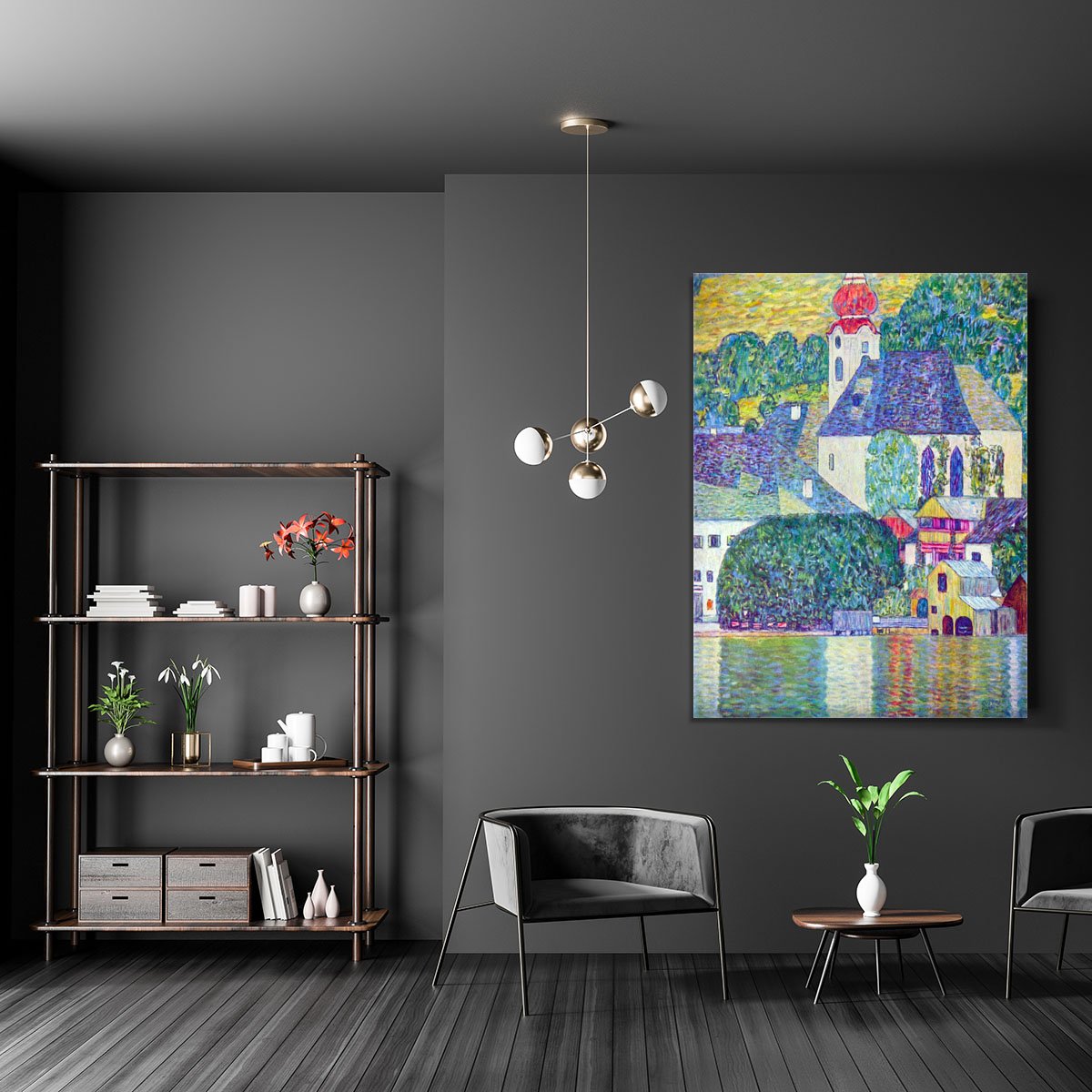 St. Wolfgang Church by Klimt Canvas Print or Poster