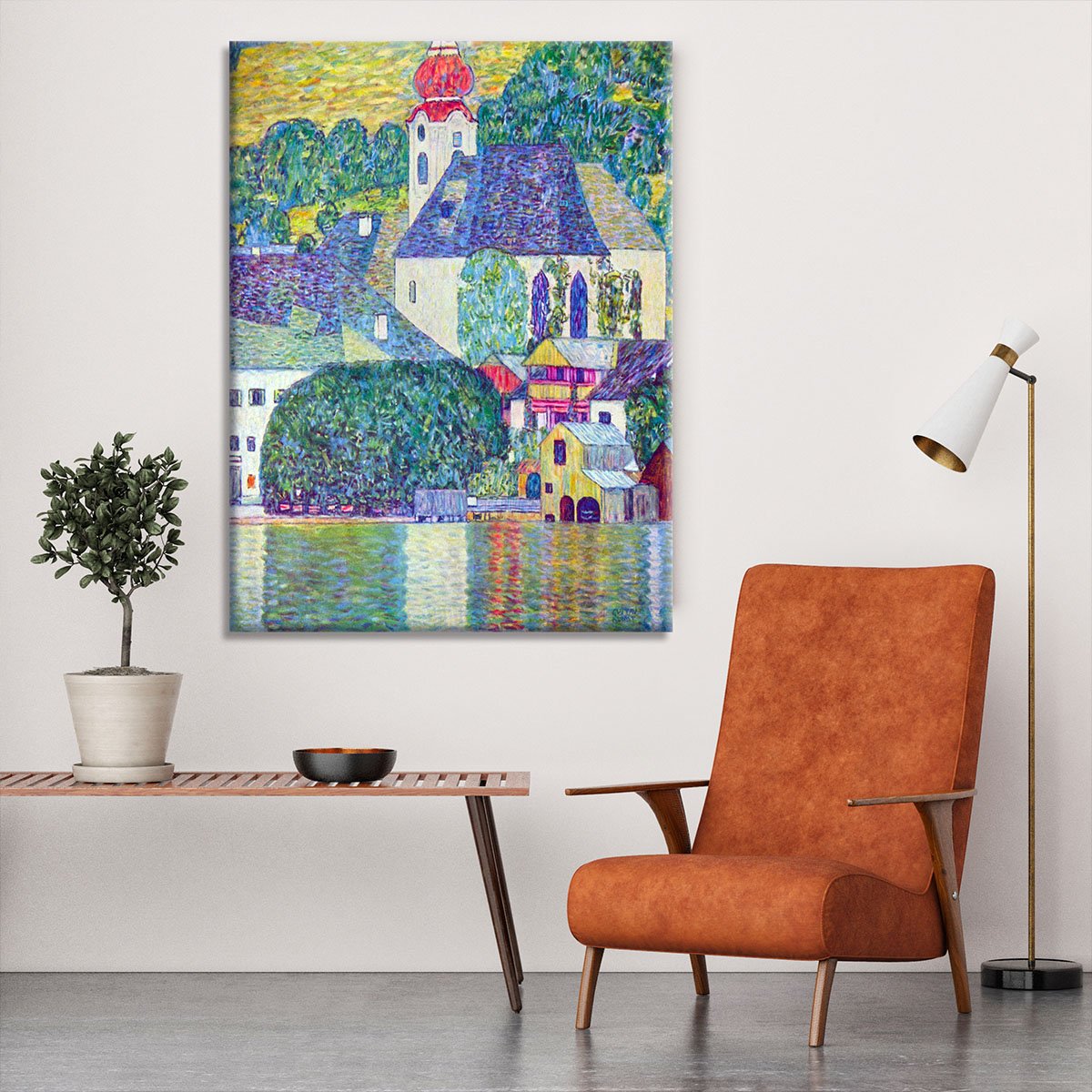 St. Wolfgang Church by Klimt Canvas Print or Poster