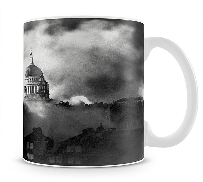 St Pauls Survives Mug - Canvas Art Rocks - 1