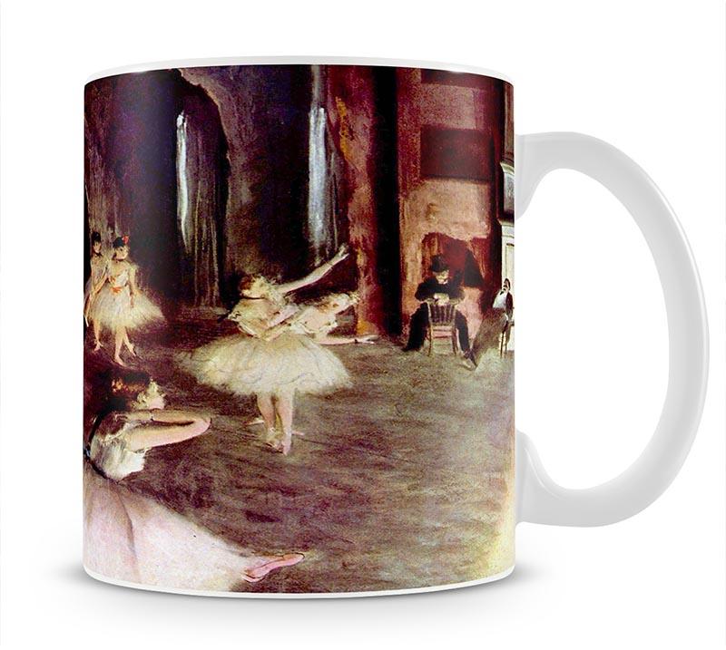 Stage trial by Degas Mug - Canvas Art Rocks - 1