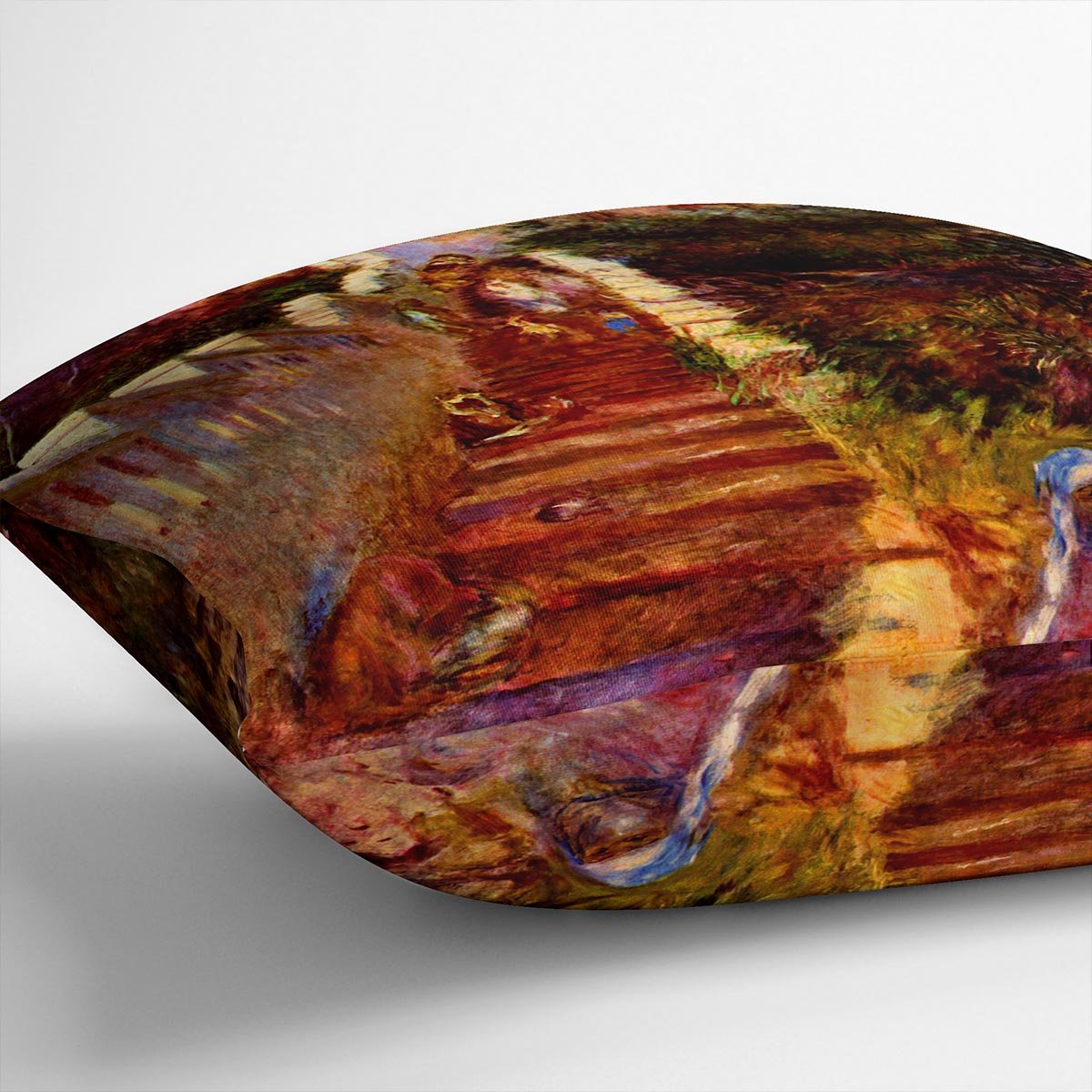 Stairs in Algier by Renoir Throw Pillow