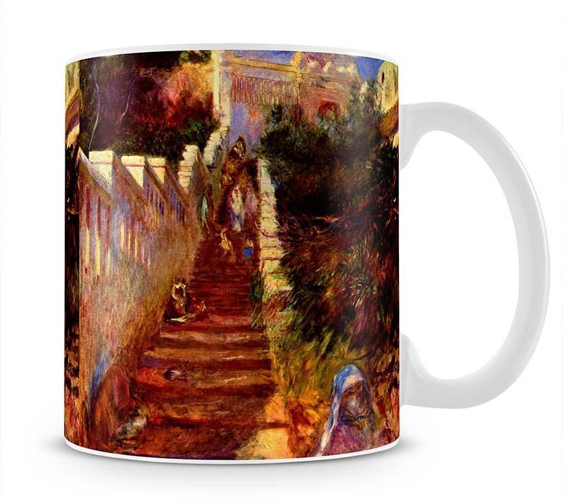 Stairs in Algier by Renoir Mug - Canvas Art Rocks - 1