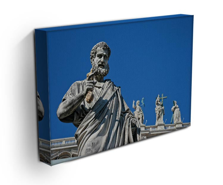 Statue In Italy Print - Canvas Art Rocks - 3
