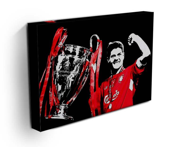 Steven Gerrard Champions League Canvas Print or Poster