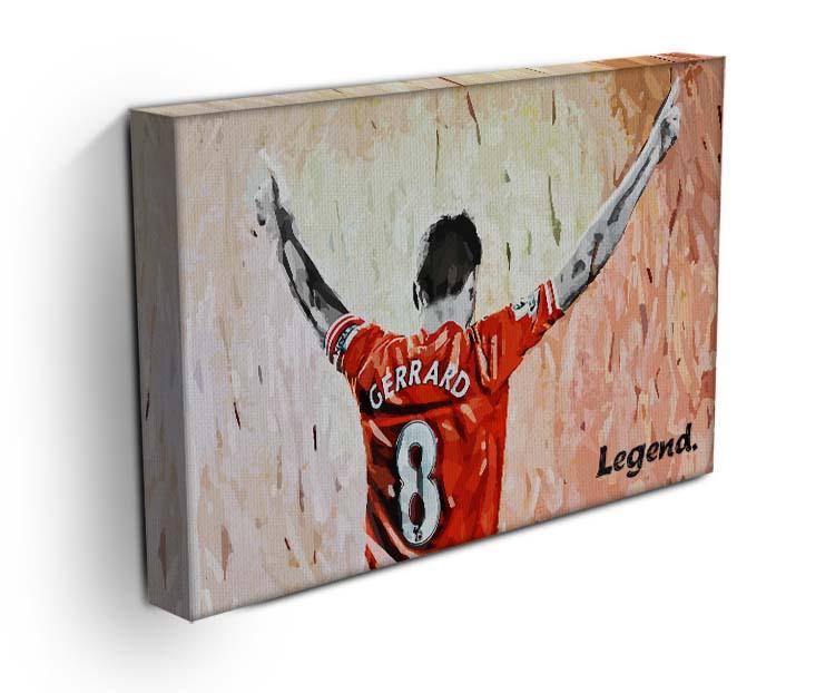 Steven Gerrard Legend Canvas Print or Poster