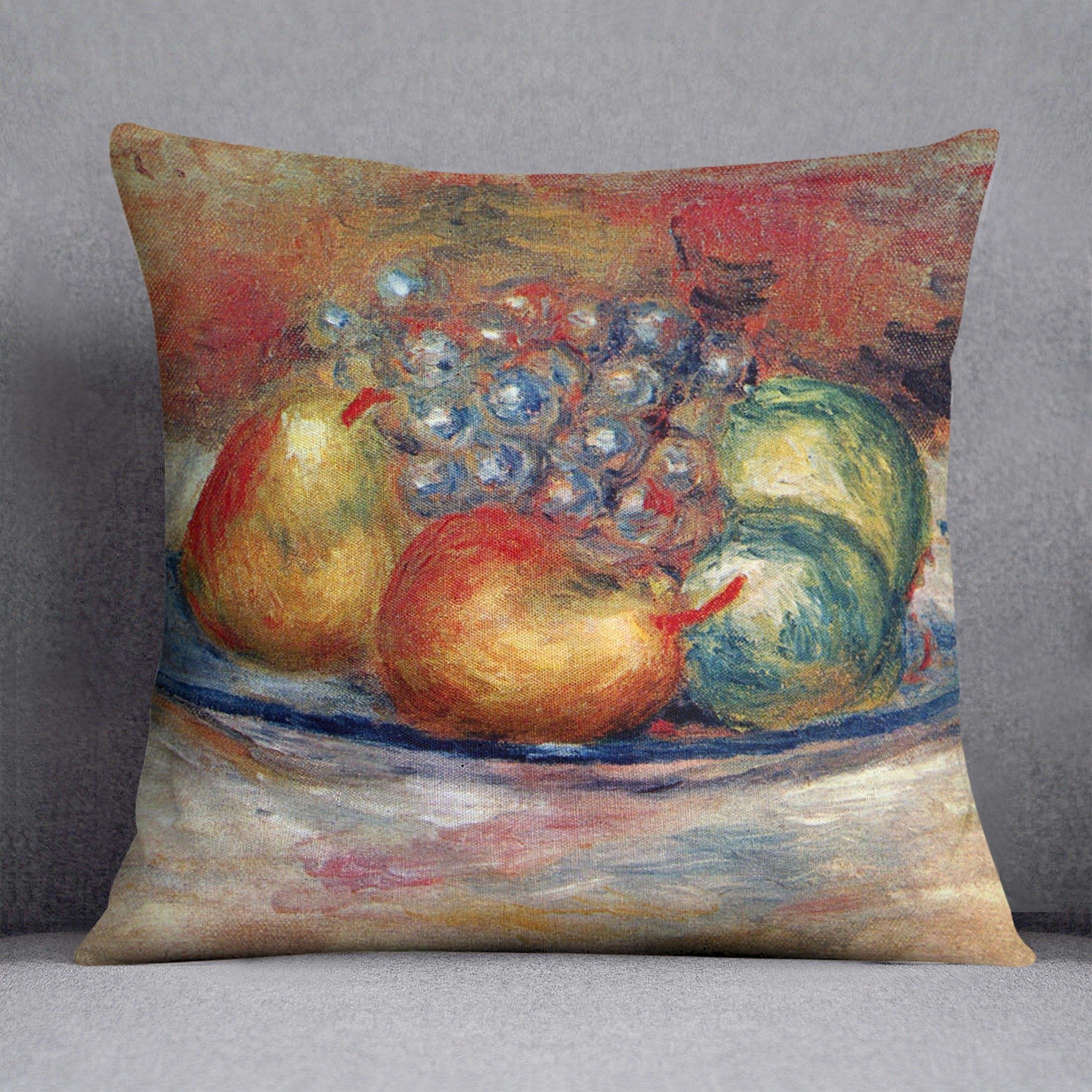 Still Life 1 by Renoir Throw Pillow