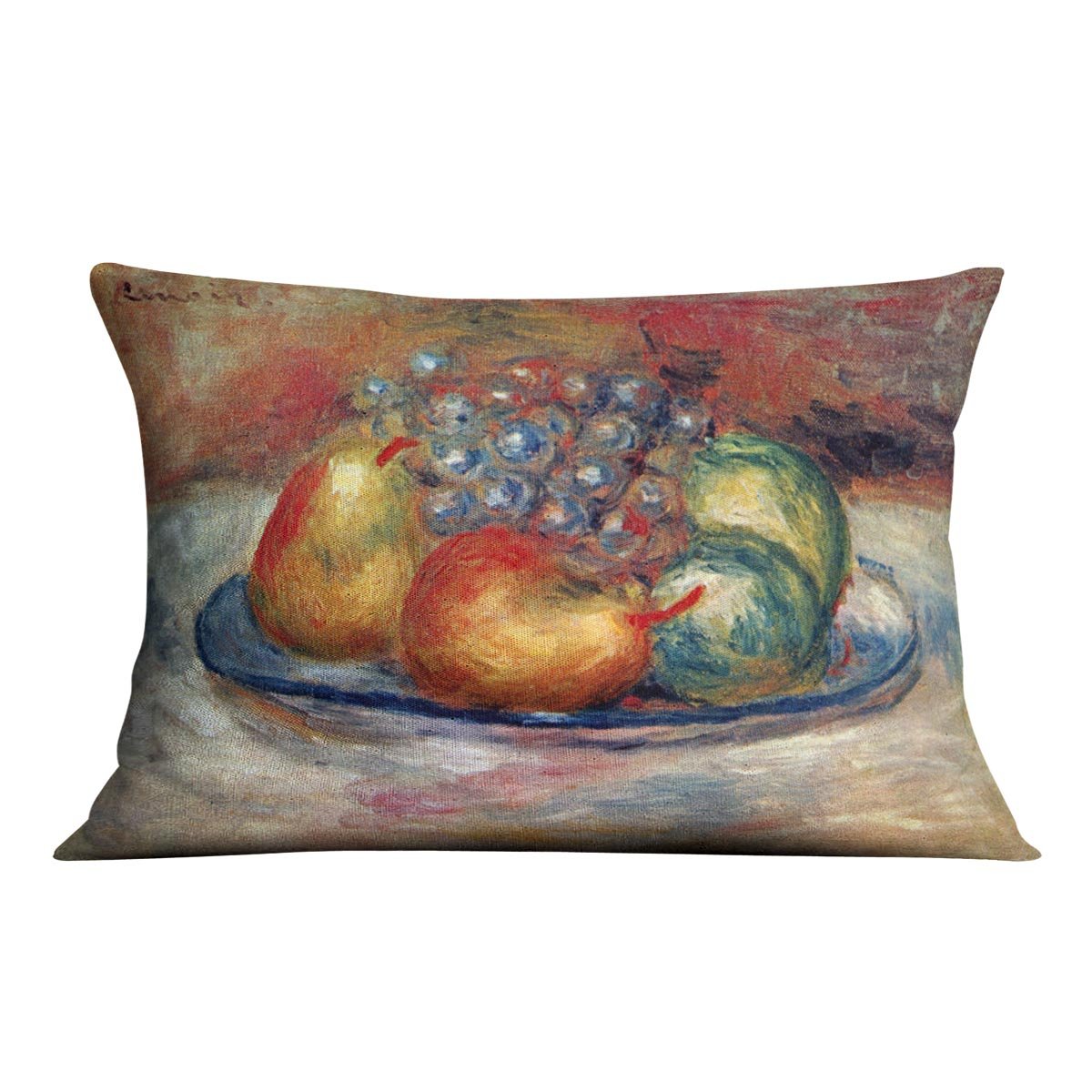 Still Life 1 by Renoir Throw Pillow