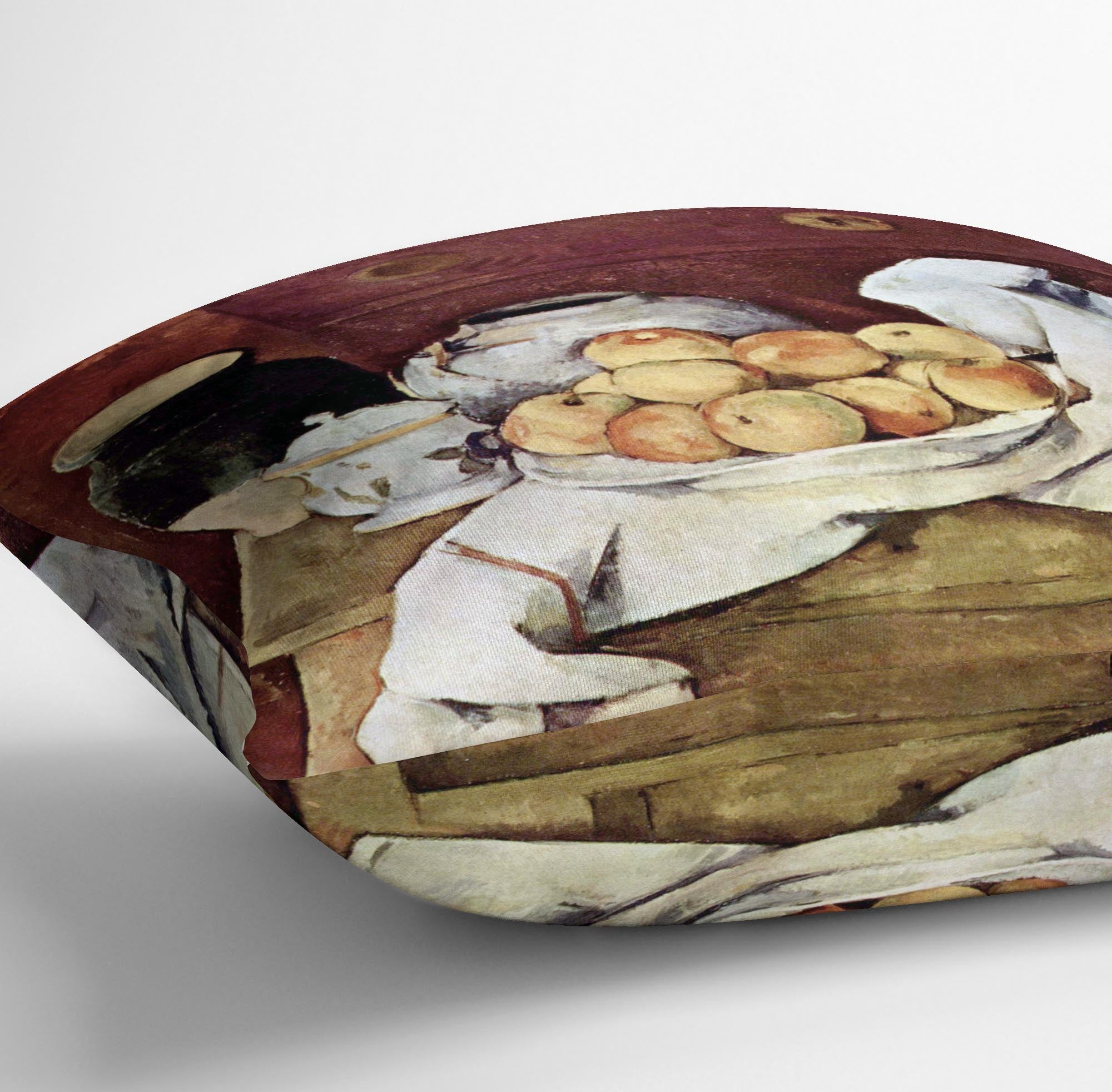 Still Life by Cezanne Cushion - Canvas Art Rocks - 3