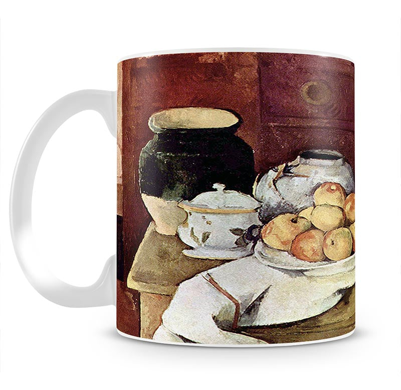 Still Life by Cezanne Mug - Canvas Art Rocks - 1