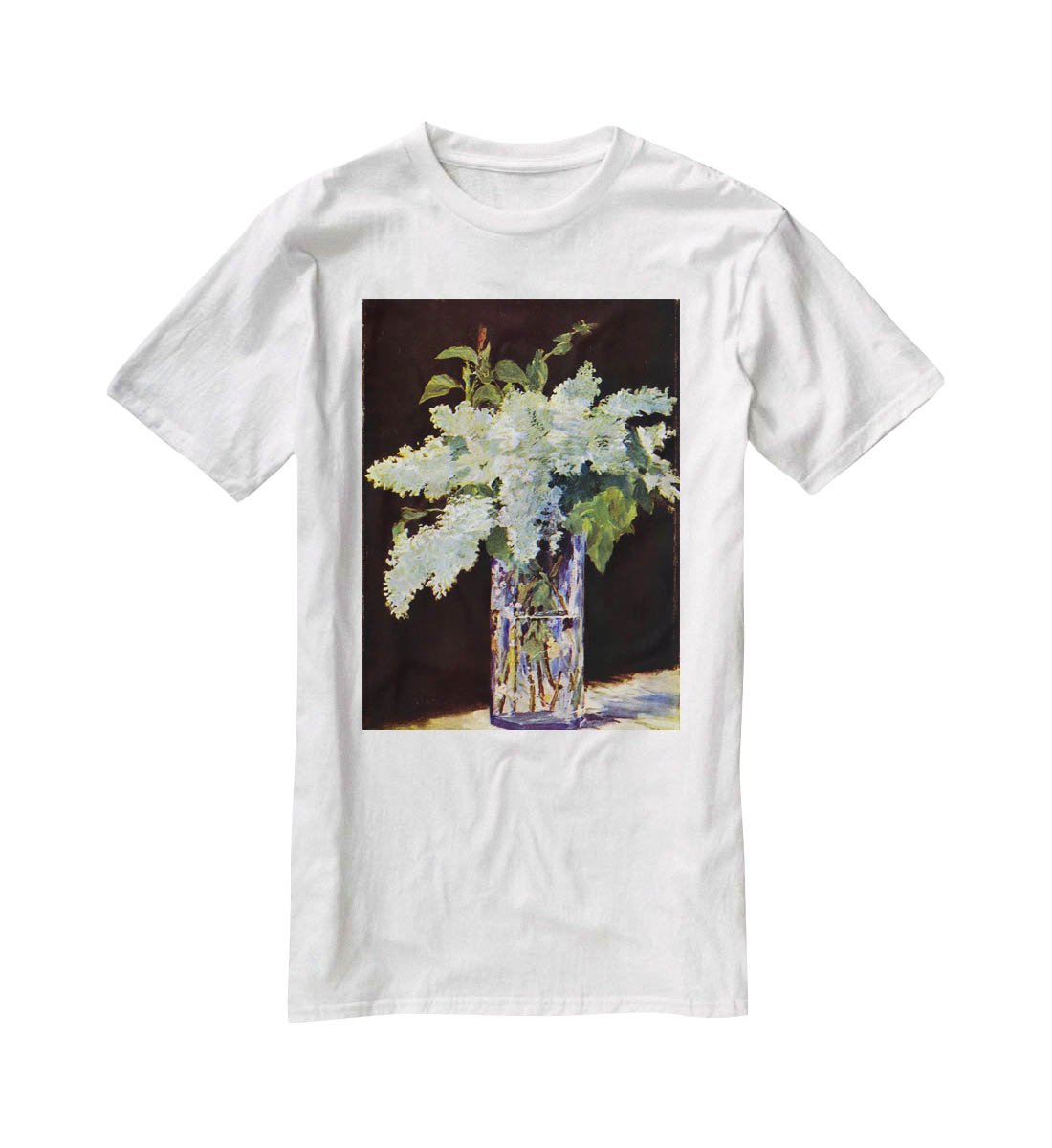 Still Life by Manet T-Shirt - Canvas Art Rocks - 5
